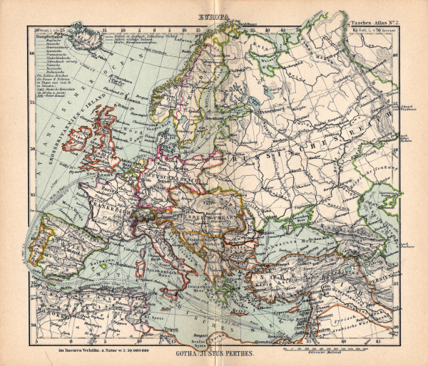 Europe c. 1897