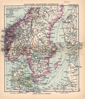 Scandinavia c. 1897