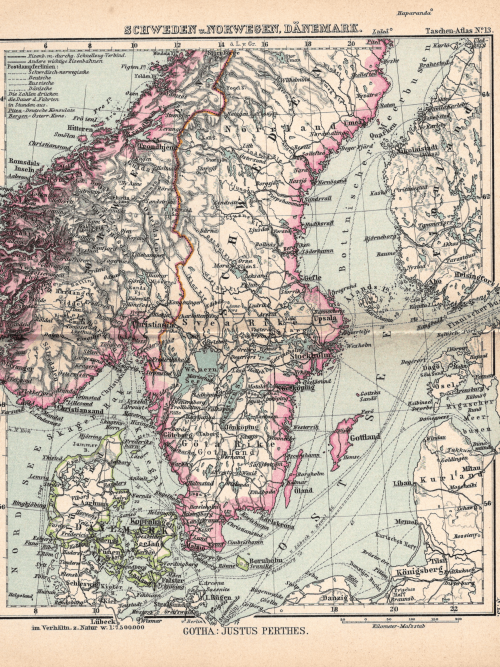 Detailed historical map of France from 1897, showcasing regional boundaries and geographic features.