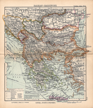 Balkan Peninsula c. 1897