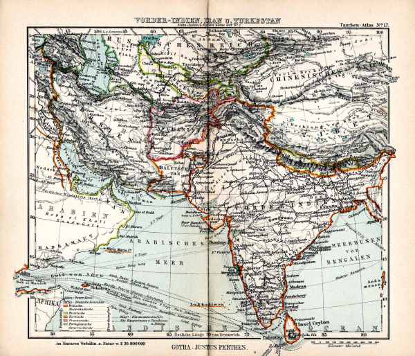South Asia c. 1897