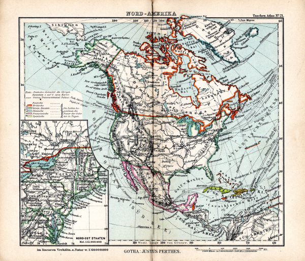 North America c. 1897