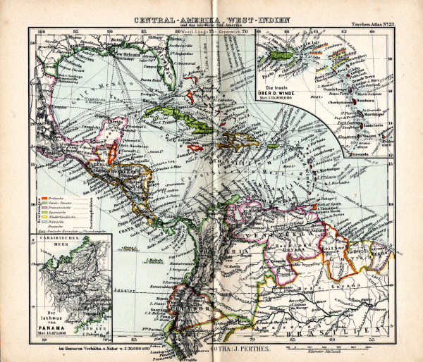 Central America c. 1897