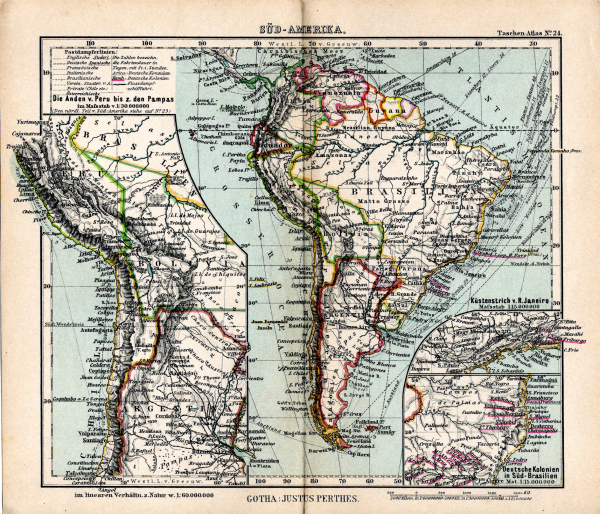 South America c. 1897