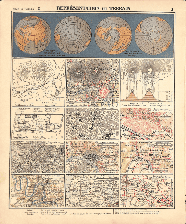 Map of Terrain Representation for Mistward Maps, focusing on geographical features and topography. Detailed terrain illustration highlighting elevation, landforms, and landscape features.