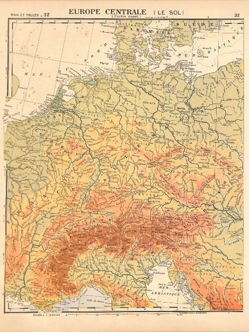 Central Europe (West) — c. 1908