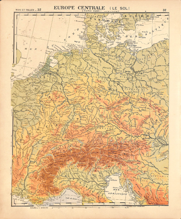 Central Europe (West) — c. 1908