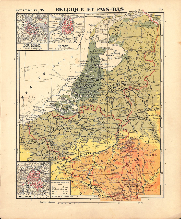 Belgium and The Netherlands — c. 1908