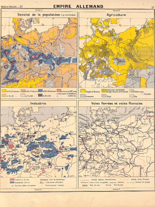 German Empire — 4 in 1 — c. 1908