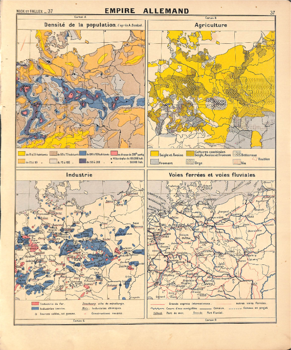 atlas_classique_37 German Empire — 4 in 1 — c. 1908