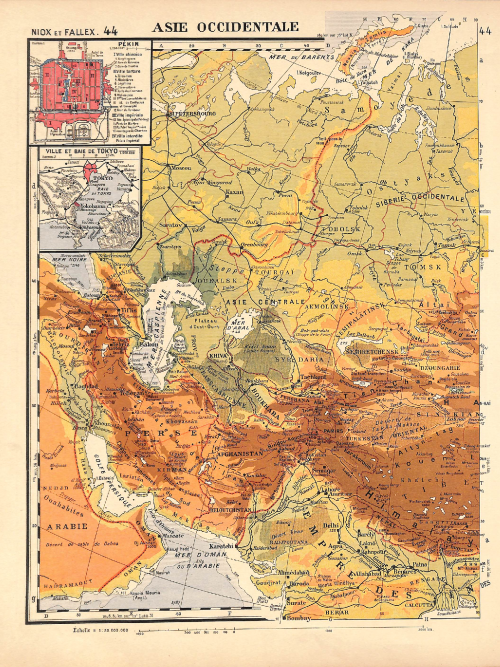 Western Asia — c. 1908