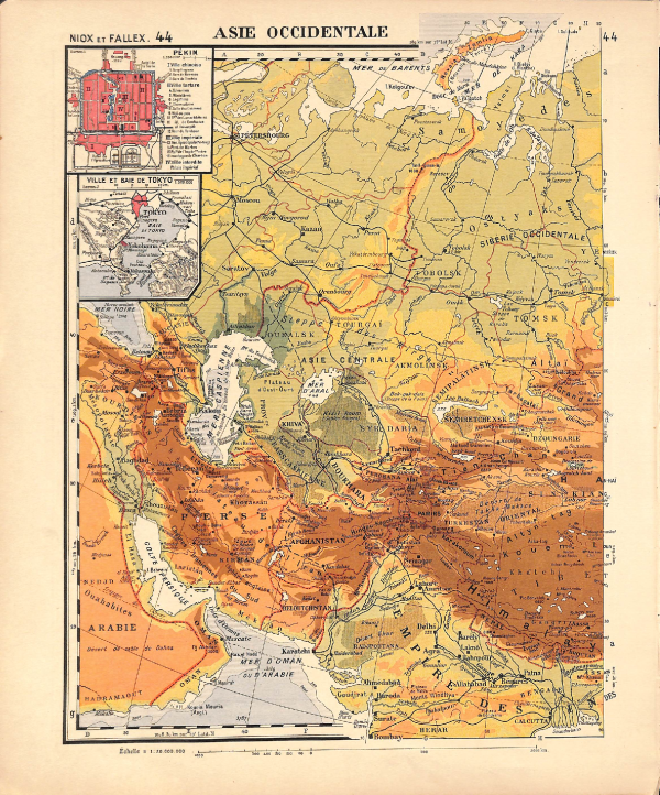 atlas_classique_44 Western Asia — c. 1908