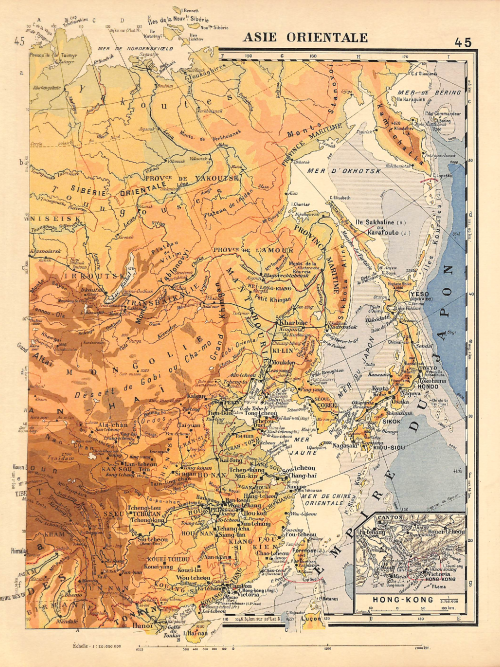 East Asia — c. 1908