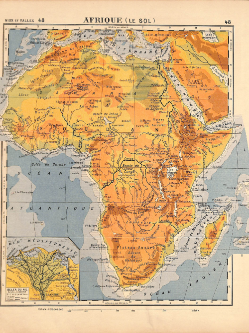 Africa — c. 1908