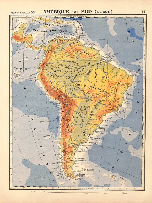 South America — c. 1908