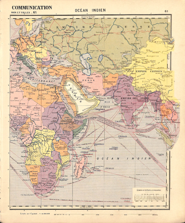 Indian Ocean — c. 1908