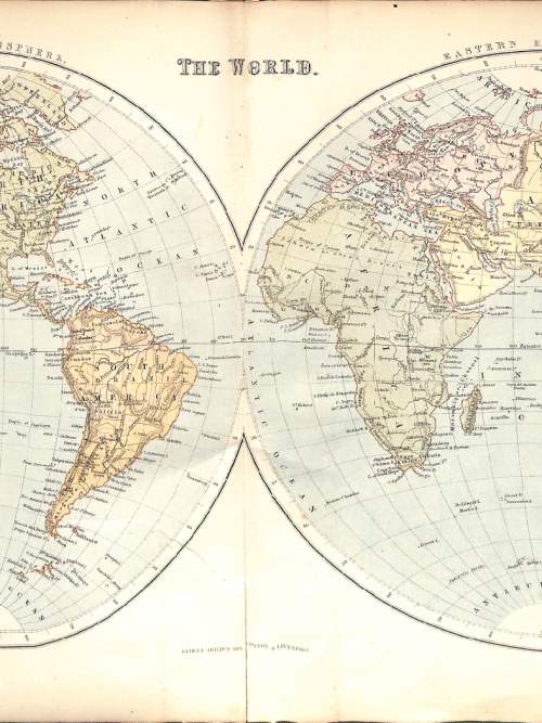The World - Two Hemispheres