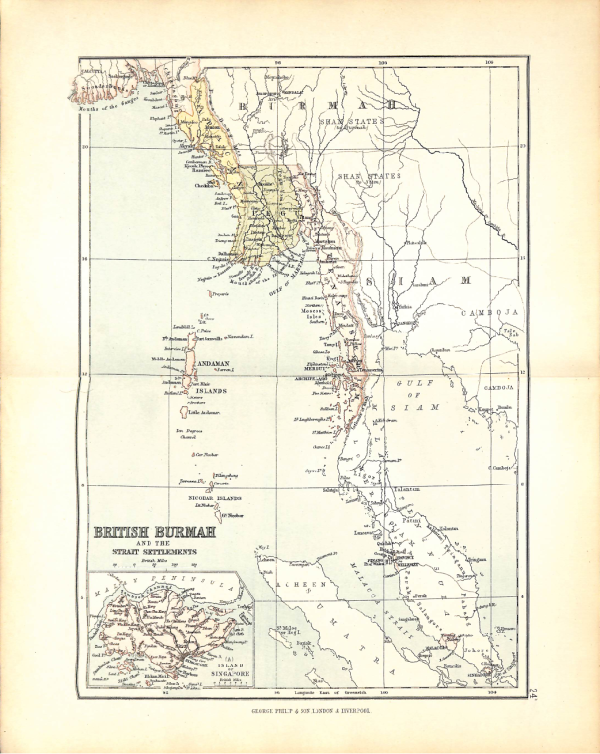 British Burmah and the Strait Settlements