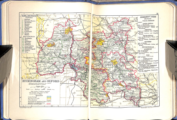 Handy Am. Atlas Eng. & Wales_8 Philip's Handy Administrative Atlas of England & Wales c. 1928
