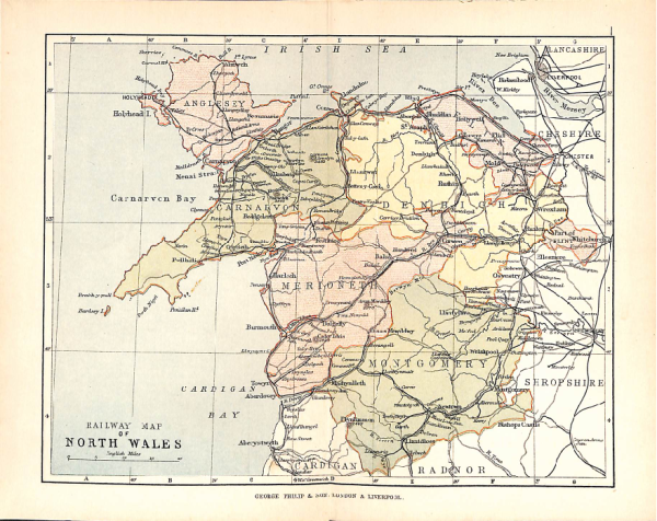 Philips Handy Atl. Counties of Wales (1882)_5 Philips Handy Atlas of the Counties of Wales c. 1882
